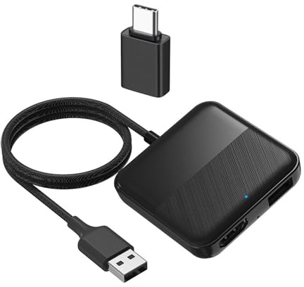 AUYXSSZ Convertitore TV per auto versatile per chiavette e, per viaggi in auto e intrattenimento familiare. Adattatore multimediale HD-MI per con