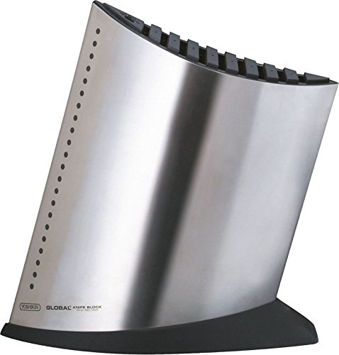 Soporte pequeño inox para 10 piezas, silueta barco, Global, GKB-52