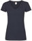 Fruit of the Loom Women's V-Neck Valueweight T-Shirt, Deep Navy, 10 (Manufacturer Size:Small)