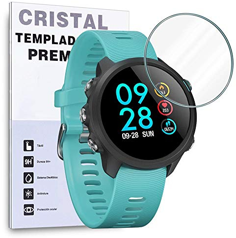 REY Verre Trempé pour Garmin Forerunner 220 225 235 620 - Garmin Forerunner 965 - Fenix 8 51mm - Enduro 3, Protecteur d'écran qualité supérieure