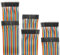 EDGELEC 120pcs 100cm Dupont Wire Male to Female Breadboard Jumper Wires 3.9 inch 1pin-1pin 2.54mm Connector for DIY Arduino Raspberry PI 10 15 20 30 40 50 100cm Optional Multicolored Ribbon Cables