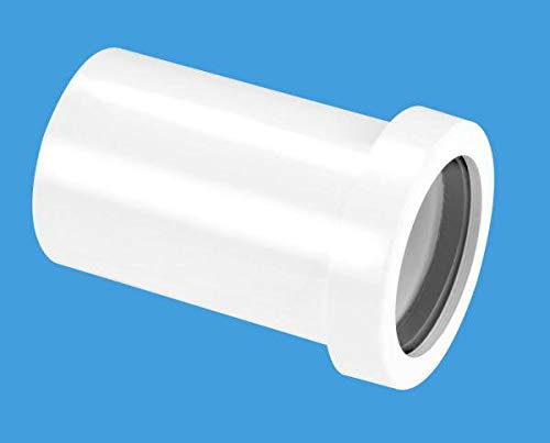 McAlpine 1 1/2� Straight Connector - Pushfit x Solvent Weld T18ABS