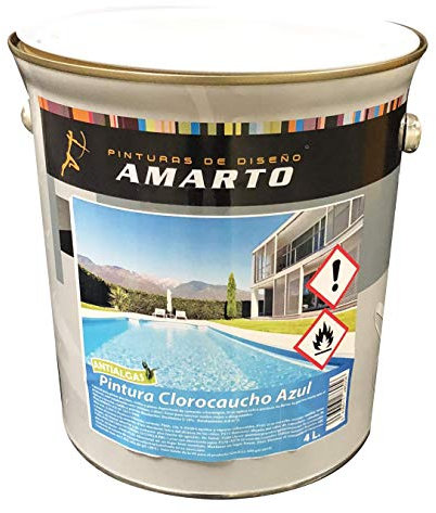 Amarto Pintura Clorocaucho Azul Piscinas (4 L.)