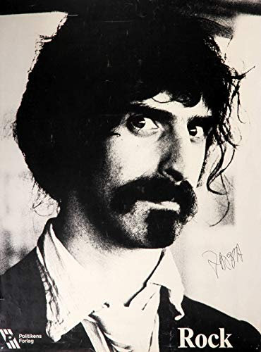 Premium Poster/Plakat | DIN A1 | Wanddeko | Live Konzert Veranstaltung » Frank Zappa - Mit aufgedruckter Unterschrift, 1969 «