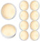 YanFeiYit 10x LED Modul als GU10 Ersatz – 3W Warmweiß 3000K 120° Dimmbar aus Keramik super flach 230V – Leuchtmittel für Einbaustrahler Lampe Birne Leuchte Strahler
