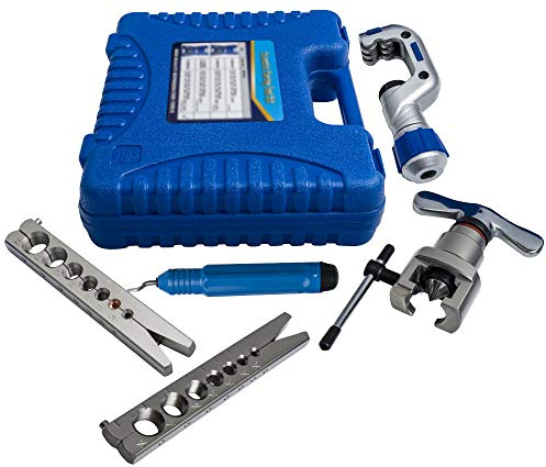 maXpeedingrods Metrisch Zöllig Taumelbördelgerät Klimaanlage Bördelgerät Bördelwerkzeug 5-19MM