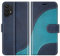 BoxTii Hülle für Galaxy A32 5G, Leder Handyhülle für Samsung Galaxy A32 5G, Ledertasche Klapphülle Schutzhülle mit Kartenfächer und Magnetverschluss, Blau