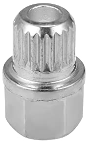 X AUTOHAUX Hohle Auto Diebstahlsicherung Radmutter Metall Schraubenschlüssel zum Entfernen für B-MW 36/20PT