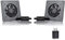 SCCCF USB cabinet 80MM fan Quiet Cooling Fan System 4 with Speed Control, for Home Theater AV Cabinets (2PACK)