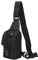 QIYUANT Mini Militär Brusttasche Taktisch Sling Rucksack Molle Schultertasche Klein Umhängetasche Outdoor 800D Wasserdicht Nylon Crossbody Tasche Wandern Radfahren Trekking Camping Angeln - Schwarz