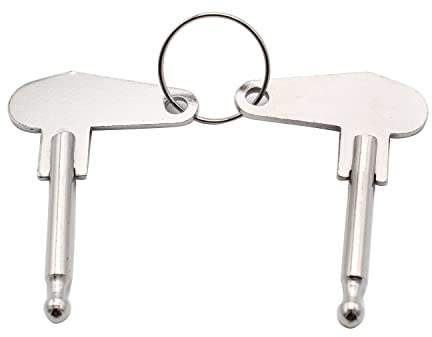 SHLPDFM 2 x Zündschlüssel Universal für Auto Traktor Anhänger Bagger Schlepper Rasenmäher