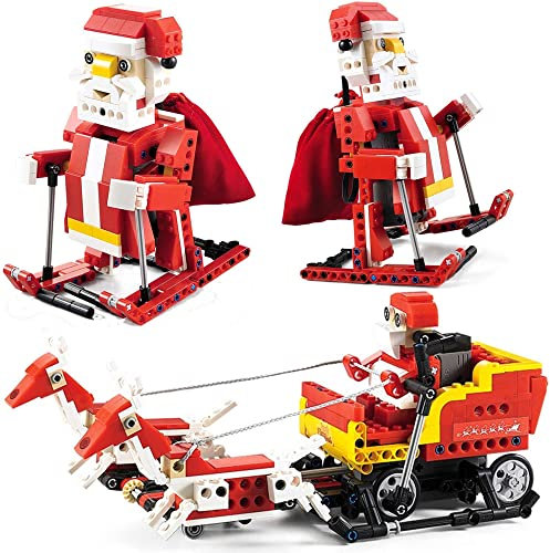 CaDA Blocks Controlled 2-in-1 Weihnachtsmann 439 Stück