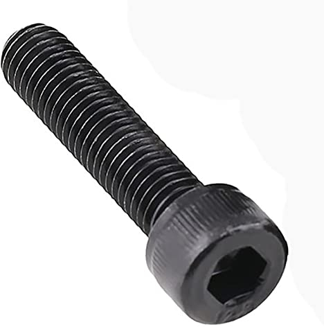CREULT Innensechskantschrauben M20 x 70mm Rändelzylinder-Außengewindeschrauben Metrische Vollgewindesteigung Befestigungselemente Hochfester Kohlenstoffstahl der Güteklasse 12.9 (1 Stück)
