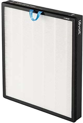 LEVOIT Vital 200S Originaler Ersatzfilter, HEPA Filter, hocheffizienter Aktivkohlefilter und Vorfilter, gegen 99,97 Prozent von Staub Pollen Allergene für Allergiker Raucher,Vital 200S-RF,Weiß