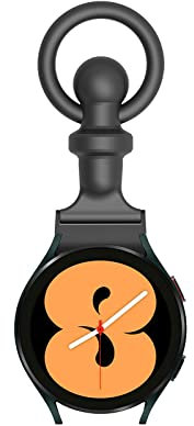 Lycuiw Para samsung galaxy watch 5pro smartwatch correa para samsung galaxy watch4 correa clásica (Negro)
