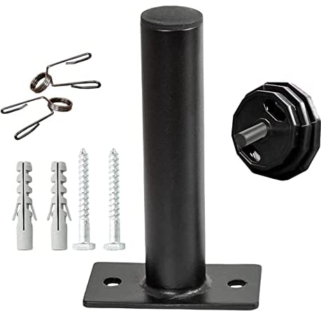 Fowybe Weight Organizer for Wall | Wall Mount Weight Holder Rack for Plates | 1Pc Weight Plates Holder Power Rack Attachment Weights Storage Rack