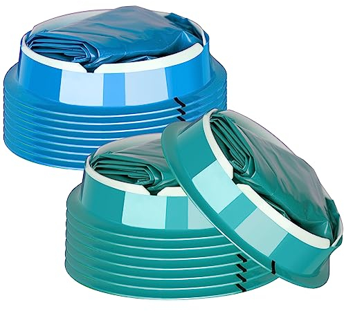 Spuckbeutel mit Mundstück Einweg Emesis Tasche 1000ml Brechbeutel Auffangbeutel bei Reiseübelkeit Kotztüte für Kinder Erwachs 16 Stück