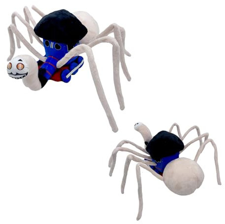 Train Spider Thomass Plush Puppe Süßer Spider Plüschtier Deko Geschenk for Kinder Teens Geschenk 36cm