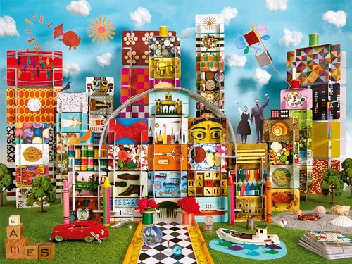Ravensburger Puzzle 12000434 - Eames House of Cards Fantasy - 1500 Teile Puzzle für Erwachsene und Kinder ab 14 Jahren