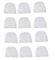 Carbon Air Filter for EBAC 2000 Series Dehumidifier Purifier 2600e 2600ex 2650e(12PCS)