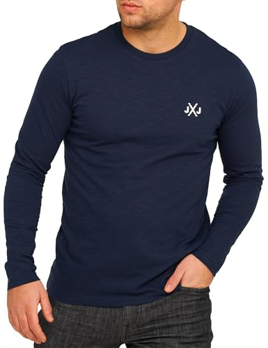 JACK & JONES Infinity Herren Langarmshirt Rise Infinity O-Neck T-Shirt
