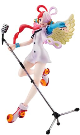 MegaHouse Uta Diva of The World One Piece Figur Red-Edition, Portrait of Pirates, 23 cm, Mehrfarbig MH716461