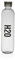 Versa Bouteille H2O de Style Contemporain, Dimensions (H x L x L) 29 x 9 x 9 cm, polystyrène, Noir