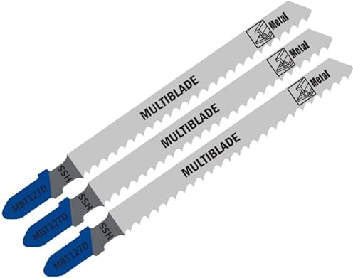 Multiblade 3 lame per seghetto alternativo in alluminio, 100 mm, standard