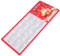 COHEALI 2023 Jahr des Hasen-tastaturpads Laptop-mauspad Moderne Unterlage Kaninchen-jahresblock Desktop-Mousepad-Matte Pad Für Computer Computer-Pads Mauspad Fürs Büro Spielmatte Rot Gummi