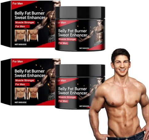 Instant 2PC Bauchmuskeln Creme,Abs Sculpting Cream Fat Burner Cream,Fettverbrennung Creme Westenlinie,Bauch Fettverbrennung Creme,Stärken Sie Die Brustmuskelwestenlinie Für Männer Und Frauen