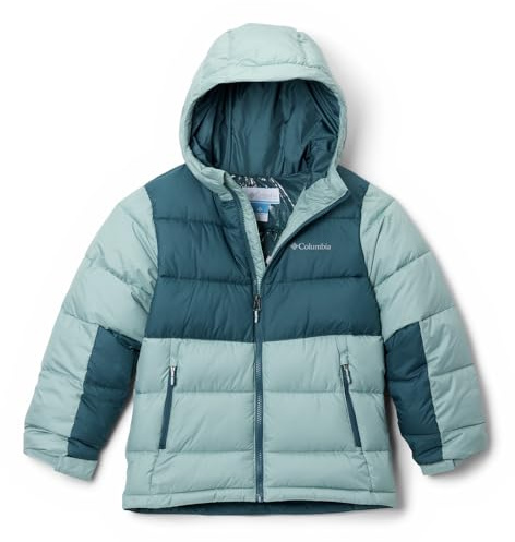 Columbia Youth Unisex Pike Lake 2 Hooded Jacket Hooded Puffer Jacket Crushed Blue Everblue XXS