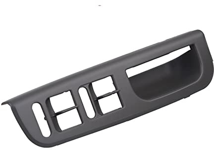 STQNXR Poignée Porte Intérieure Voiture pour Passat B5 pour Golf 4 pour Jetta Mk4 Fenêtre Automatique Poignée Voiture Interrupteur Fenêtre Panneau Commande Panneau Commande Conducteur(Grey Left)