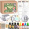 Badebomben Selber Machen für Kinder, JUYRLE Badekugeln Bastelset mit Formen als Geschenke für Mädchen und Jungen, Kreativ DIY Set Spielzeug Bade Bomben Seifen Soap Making Kit für Geburtstag