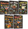 5er Set Retro Blechschilder Cocktail Rezept 20x30cm - MANHATTAN WHISKY SOUR WHITE RUSSIAN OLD FASCHIONED BLOOD SAND - Vintage Metall-schild Wand Decoration Geschenke für Cocktail-bar