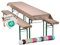 NYVI Bierbankauflagen Set NYVIGala 240x90 cm Beige - 1x Tischdecke für 220x70 cm Biertische & 2X Gepolsterte Auflage für 220x25 cm Bierbänke - Sitzauflage für Bierzeltgarnitur