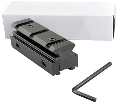ProWildGear Aluminium 11mm to 20mm Dovetail Rail Adapter for Picatinny Rails