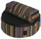 Sac de batterie ethnique avec poches extérieures, étui de rangement portable en tissu Oxford, sac à dos de batterie portable avec poches extérieures, accessoires de batterie