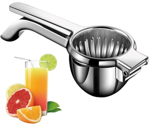 Presse-citron manuel avec filtre professionnel - Extracteur de jus d'oranges - Pour la maison, la cuisine, les citrons, les oranges, les grenades, les raisins