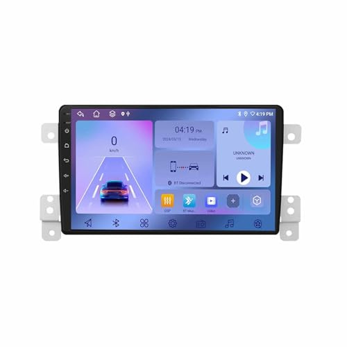 Estéreo de Automóvil para Suzuki Grand Vitara 2005-2015 HD Pantalla Tactil Radio Reproductor Reproductor de Internet, Bluetooth, WiFi, 4 Nuclear 1G+16G