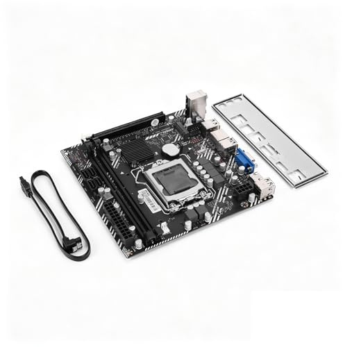 Scheda madre LGA 1155 Socket DDR4 + M.2 NVME Upgrade Compatibile con CPU Intel LGA 1155 Scheda madre DDR4 Desktop per PC Builds casa e ufficio