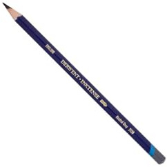 Derwent Inktense Permanent Watercolour Single Pencil, Neutral Grey (2120), 4mm Premium Core Strength, Water-Soluble, Ideal for Drawing, Colouring & Painting on Paper & Fabric, Professional Quality (2301899)