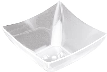 Générique 25 COUPELLES CARRÉES 90CC - Transparent