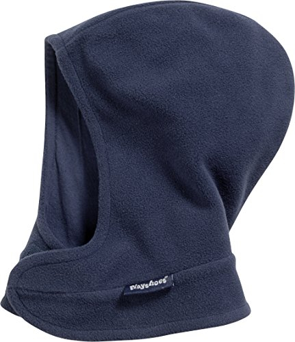 Playshoes Unisex Kinder Fleece-Schlupfmütze Winter-Mütze, marine, one size