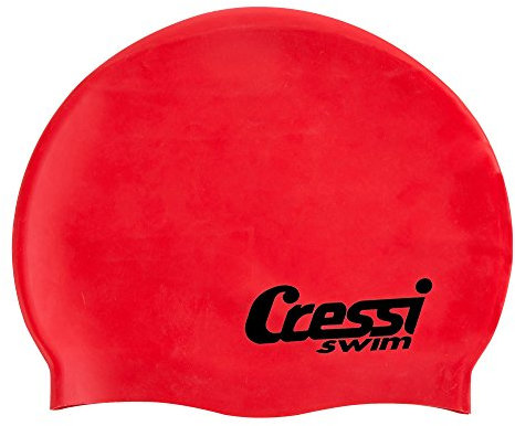 Cressi XDF220210 - Gorro de Baño Infantil, Rojo, talla única