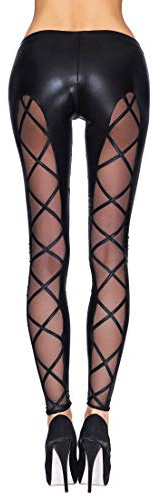7 Heaven Leggings-CAMIRI Black XL