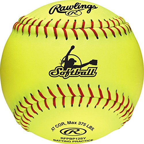Rawlings | Batting Practice Softballs | 11 & 12 Options | 6 & 12 Count Options