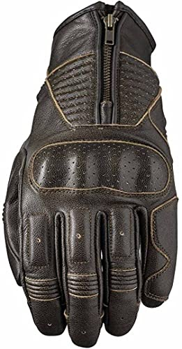 FIVE Kansas Motorradhandschuhe Braun M