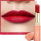 Oulac Soft Matte Lipstick for Women - Red Lipstick & Blush Duo, Cream to Powder Texture, Color Rich, Lightweight & Smooth, Enriched with Rose Oil, Vegan & Cruelty-Free| 3.6g (Y09)