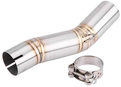 51mm d'échappement tuyau intermédiaire moto système d'échappement complet évent tuyau intermédiaire lien connecter pour GSX-R600/GSX-R750(K7) motorcycle mid pipe tube échappement cb500f+tube échappem