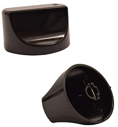 sparefixd Bouton de commande noir pour four Hotpoint